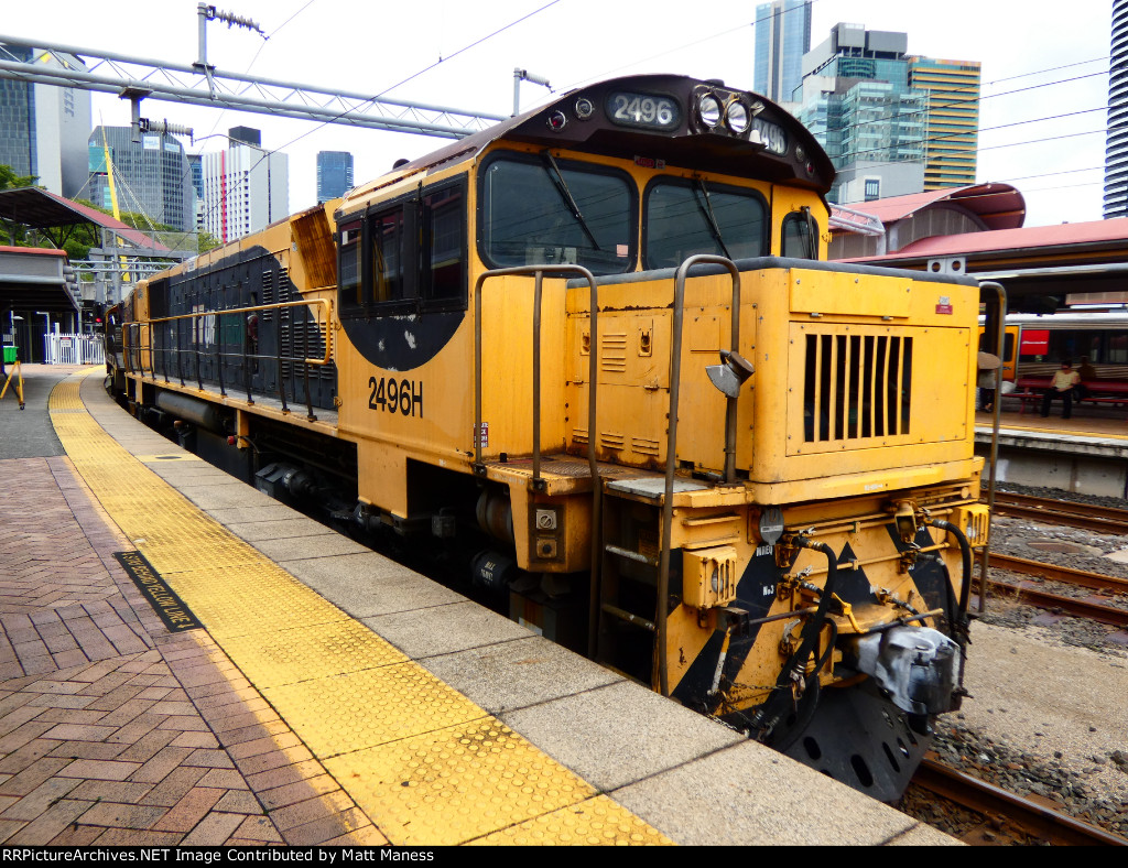 Locomotives at Roma Street Station